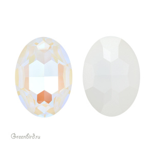 4127 Oval Fancy Stone 30х22 мм – Light Grey DeLite (#001L129D)