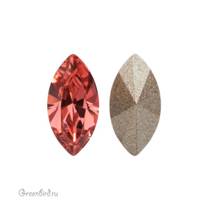 4228 Navette Fancy Stone 8х4 мм – Padparadscha (#542)