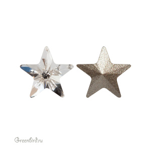 Swarovski 4745 Звезда 5 мм, прозрачный (#001), 1 шт.