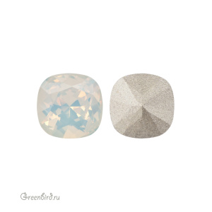 4470 Cushion Square 8 мм – White Opal (#234)