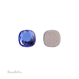 2471 Кристалл холодной фиксации Cushion 5 мм – Sapphire (#206), 1шт.