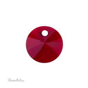 6428 подвеска Mini Disk Pendant 8mm – Siam (#208)