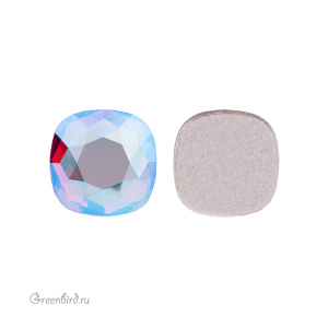 Swarovski 2471 Клеевые стразы Кушон 7 мм, алый с мерцанием (#276SHIM), 1 шт.