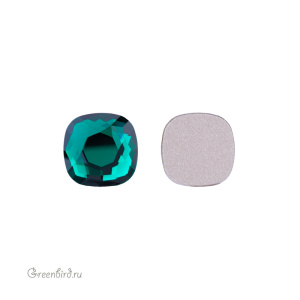 Swarovski 2471 Клеевые стразы Кушон 5 мм, изумруд (#205), 1 шт.