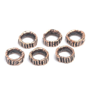 "Шелест листвы", коннектор, ант. бронза, 1 шт. (#3135)