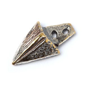 "Птаха", центральный элемент, винтаж, 1 шт. (#В3939)