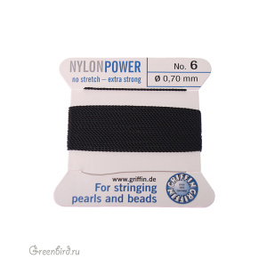 Griffin – нитки черные (#06)