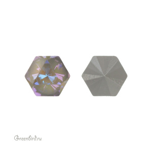 Swarovski 4699 Призматический гексагон 6x6,9 мм, безмятежно-серый делайт (#001L150D), 1 шт.