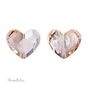 5741 Бусина Love Bead 12mm – Golden Shadow (#001GSHA)