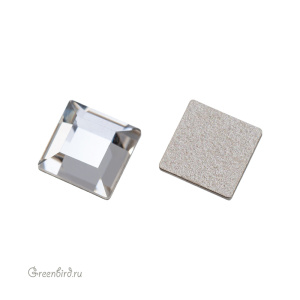 Swarovski 2400 Клеевые стразы Квадрат 6 мм, прозрачный (#001), 1 шт.