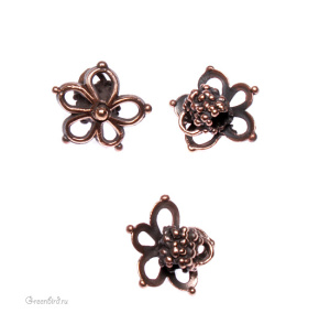 "Дети природы", коннектор, ант. бронза, 1 шт. (#0521)