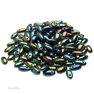 Rizo 2,5x6mm, Iris/Green, 10 гр (#21455JT)