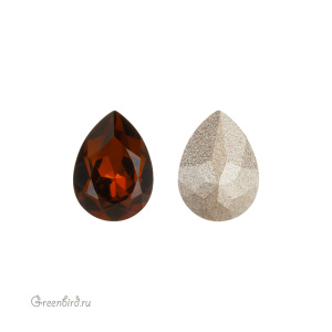 Swarovski 4320 Капля 6х4 мм, дымчатый топаз (#1001), 1 шт.