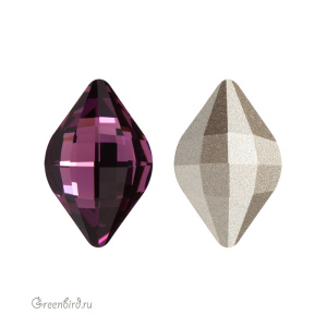 Swarovski 4230 Лемон 19х12 мм, аметист (#204), 1 шт.