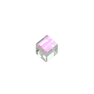 Crystalbird 5601 Бусина Куб 4 мм, Crystal Phantom (#001PH), 6 шт.