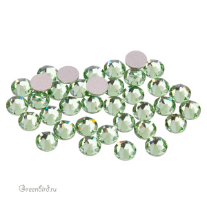 Swarovski 2088 Клеевые стразы круглые SS16, перидот (#214), уп. 36 шт.