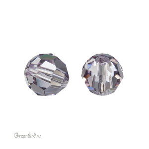 Swarovski 5000 Бусина круглая 8 мм, дымчато-розовый (#265), 1 шт.