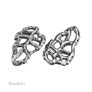 "Дети природы", подвеска, ант. серебро, 1 шт (#С0573)