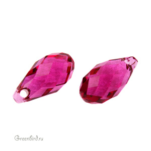 6010 подвеска Briolette Pendant 13x6,5mm – Fuchsia (#502)