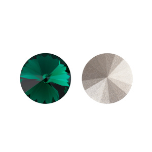 Кристалл 1122 Rivoli 14 мм Crystalbird - Emerald (#205), 1 шт. (#CBCS-0129)