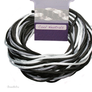 Шнур для кумихимо 2мм, cool neutrals (RTMIX621-R)