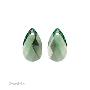 6106 подвеска Pear Shaped 22mm – Erinite (#360)