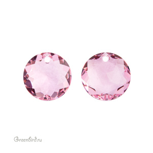 6430 подвеска Classic Cut 14 mm – Light Rose (#223)