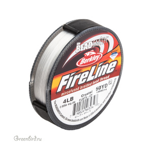 Crystal Fireline 4lb/Size B 0.005'' 50YD катушка