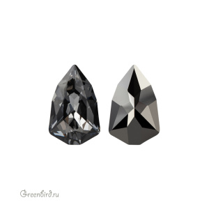 Swarovski 4707 Узкий триллиант 18,7x11,8 мм, серебряная ночь (#001SINI), 1 шт.
