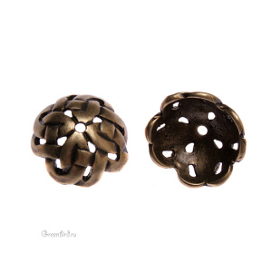 JBB Чашечка "Кельтский узел", ант. латунь (J106-511)