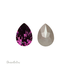 Swarovski 4320 Капля 14х10 мм, аметист (#204), 1 шт.
