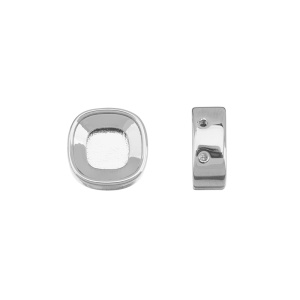 Оправа Crystalbird для 4470/4471 Cushion 10 мм, родий (#CBST-04)