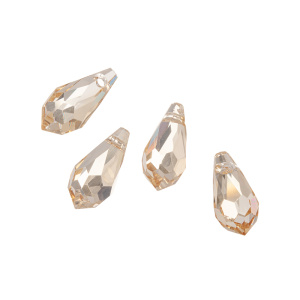 Crystalbird 6000 подвеска Капля 11 мм, Crystal Golden Shadow (#001GS), 4 шт.