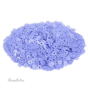 Пайетки 3мм плоские Glicine (#5084)