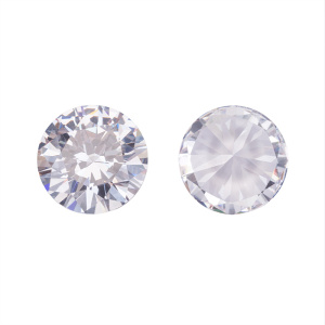 Фианит Crystalbird 12 мм, круглый, Crystal, 1 шт. (#CBFN-05)