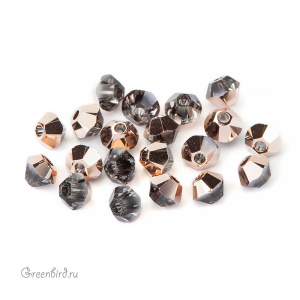 5328 Bicone 3mm – Rose Gold (#001ROGL)