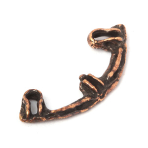 "Архаика", коннектор, ант. бронза, 1 шт. (#0107)