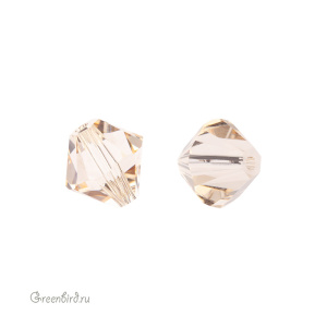 Swarovski 5328 Биконус 8 мм, светлый шелк (#261), 1 шт.