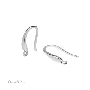 Швензы-крючки, родий, пара (#SV1701-1232)