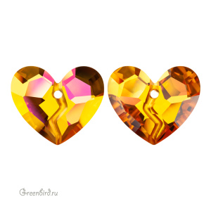 6263 подвеска Forever 1 Heart 36mm – Astral Pink (#001API)