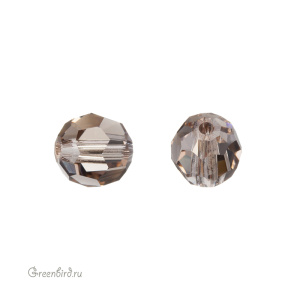 Swarovski 5000 Бусина круглая 6 мм, греж (серо-бежевый) (#284), 1 шт.