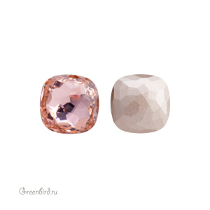 Swarovski 4483 Тонкий Кушон 10 мм, винтажный розовый (#319), 1 шт.
