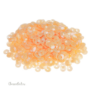 Пайетки 4мм чаша Giallo (#150)