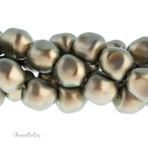 Swarovski 5840 Жемчуг барочный 12 мм, иризирующий зеленый (#930), 1 шт.