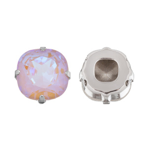 Кристалл в оправе 4470C 14 мм Crystalbird - Ivory Cream DeLite (#001L106D), родий, 1шт.(#CBCS-0062)