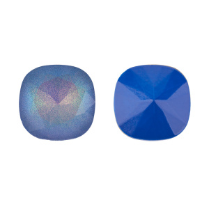 Crystalbird 4470 Кушон 12x12 мм, капри синий (#243JM), 1 шт.