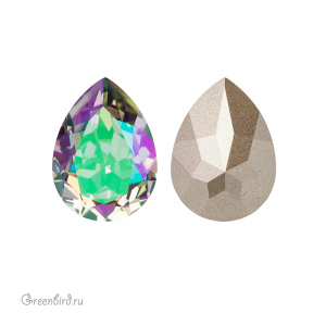 Swarovski 4320 Капля 18х13 мм, райское сияние (#001PARSH), 1 шт.