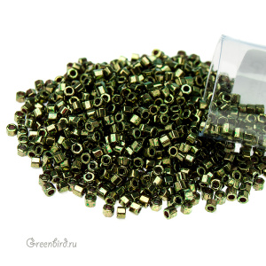Бисер MIYUKI Delica Hex Cut шестиугольный 11/0 (#11), 4,5 г