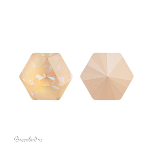 4699 Prismatic Hexagon Fancy Stone 9,4x10,8 мм – Ivory Cream DeLite (#001L106D)