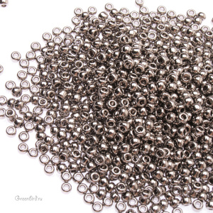 Бисер TOHO Round 11/0 никель (#711), 10 г